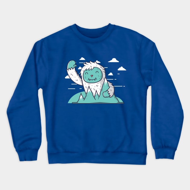 Yeti Crewneck Sweatshirt by EsotericExposal